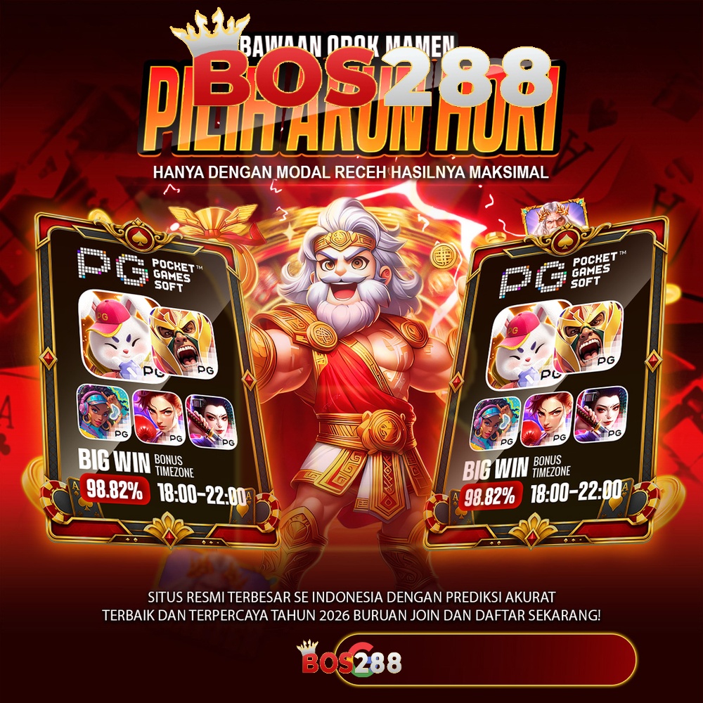 BOS288: Link Digital Game Dengan Antarmuka Sederhana Dan Kategori Beragam
